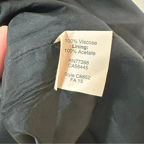 J.Crew Womens Black Tiered Spaghetti Strap Dress Mini Size 0 Cocktail Party - Picture 4 of 5